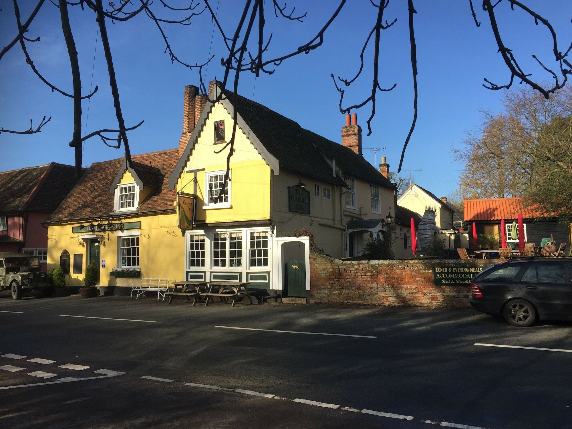 The Peacock Inn Chelsworth Buitenkant foto